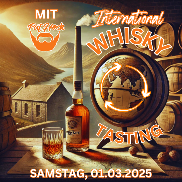 Whisky-Tasting International mit Pat Hock